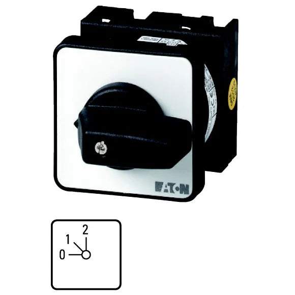 T0-3-8280/E Interruptor CAM de 2 pasos 3P 6 contactos 20A P/empotrar IP65