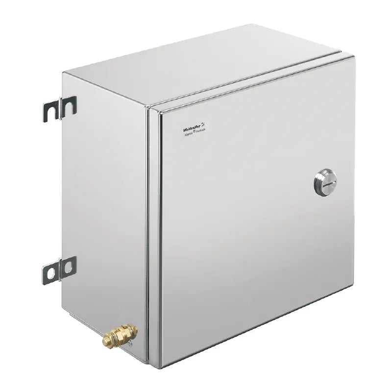 KLIPPON Caja EX con 4 placas de brida de acero inoxidable 306Hx306Wx150Dmm IP66