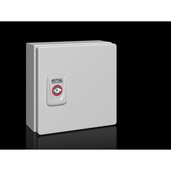 KX E-Box Caja pequeña de chapa de acero 150Hx150Wx80Dmm IP66 RAL7035