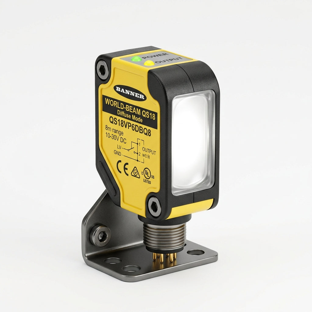 BANNER QS18VP6DBQ8 sensor fotoeléctrico