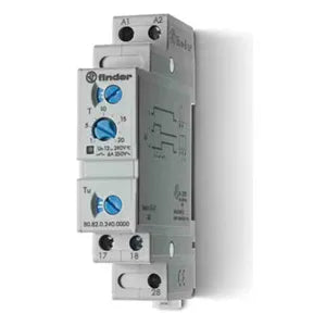 Temporizador Estrella-Delta 24-240VAC/DC 2NA 6A 250V