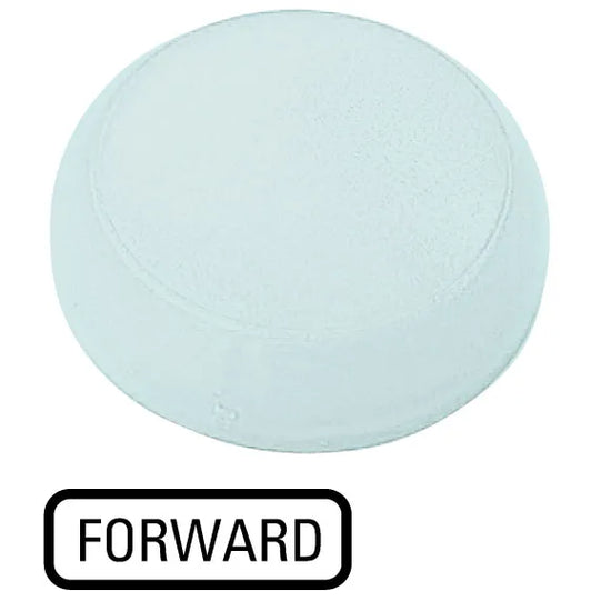 M22-XL-W-GB15 RMQ-Titan Lente para luz piloto Diseño-Plano color Blanco -FORWARD