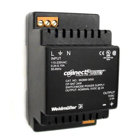 INSTA Fuente de alimentación monofásica 115-230VCA Output 24W 5VCD 2A