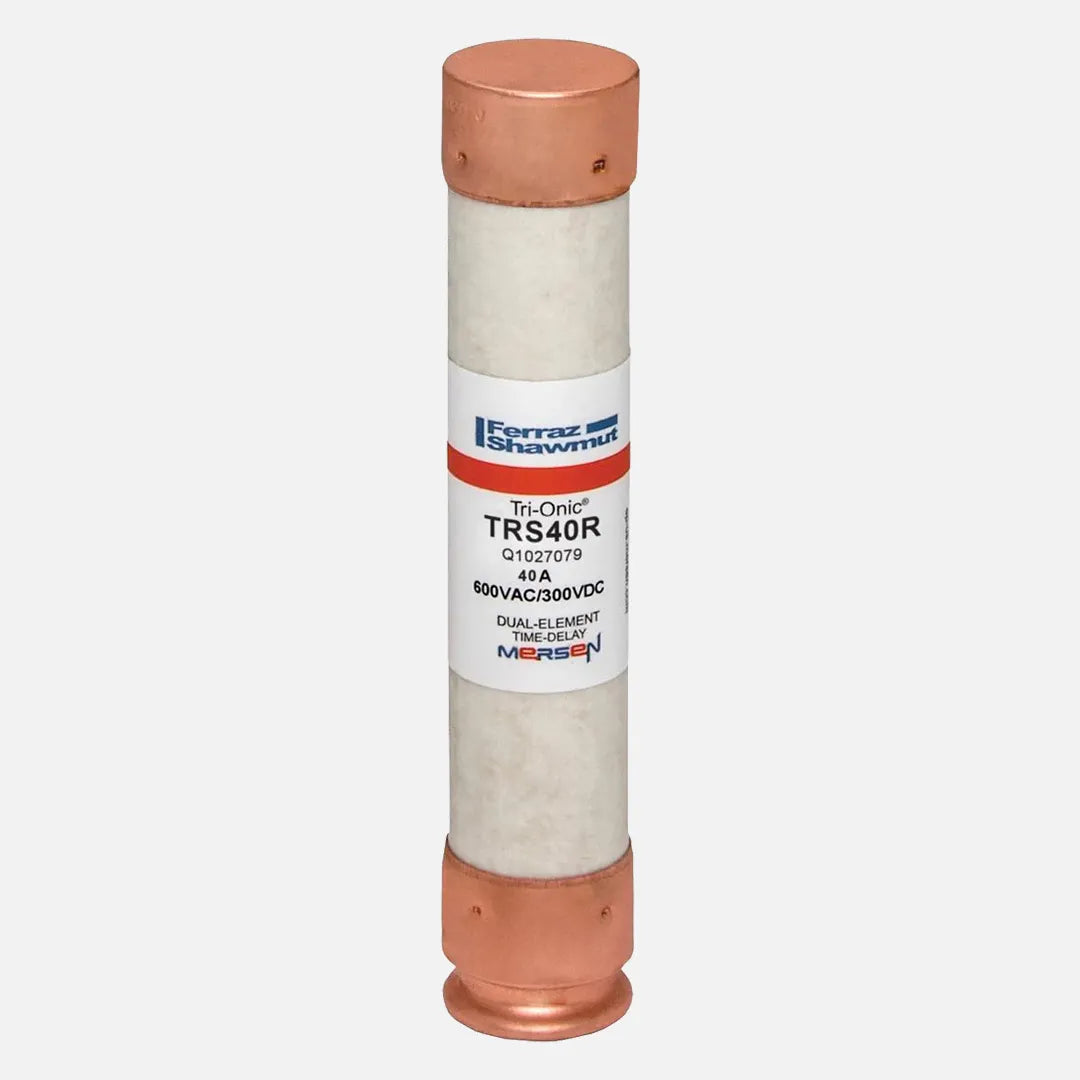 Fusetron Fusible accion retardada Clase RK5 2-Elemento 27x140mm 40A 600VCA 200kA
