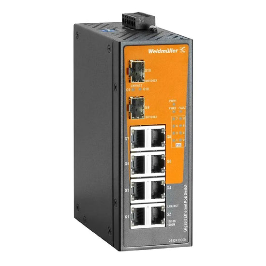 IE-SW-EL10-8GTPOE-2GESFP Switch ethernet nogestionado 12-48VCD port:8x RJ45 IP30