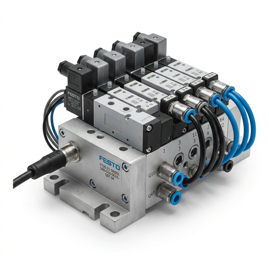 FESTO VTUS-25-SB2F8-1AD-Q10-GCU5-Q8T-3A