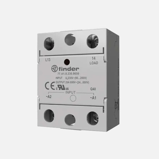 SSR monofasico 100A Input 24VCD Output 3-32VCD Cruce por cero salida tipo relay