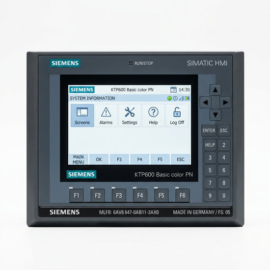 SIEMENS 6AV6 647-0AB11-3AX0 PANTALLA STN CON DETALLE