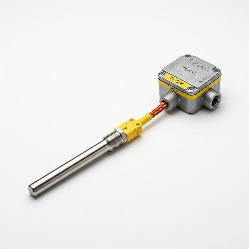 TERMOPAR TIPO K SENSOR DE TEMPERATURA