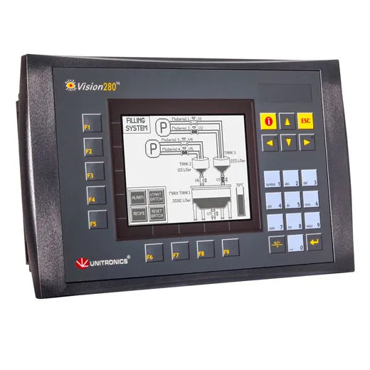 PLC+HMI 4.7” LCD FSTN 320x240px +27 teclas No incluye I/O 12/24VCD