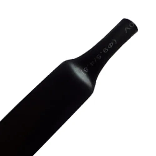 Tubo termocontráctil negro Contracción 2:1 1.6mm (1/16″) <20AWG