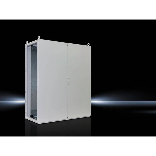 TS8 Armario de chapa de acero 1400Hx1200Wx500Dmm 2 Puertas IP55 NEMA 12 RAL7035