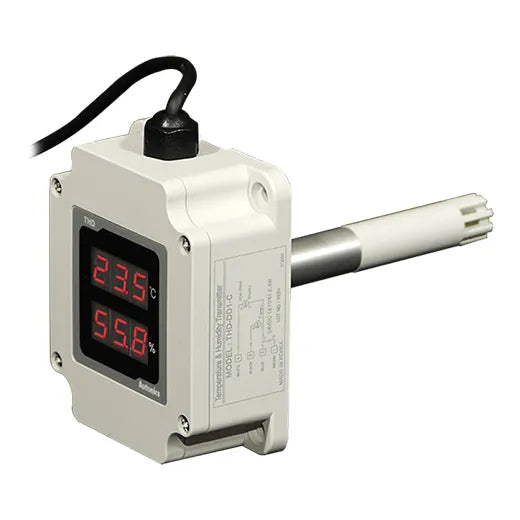 THD-DD2-C Sensor de temperatura/humedad montaje en ducto Polo 200mm 4-20mA