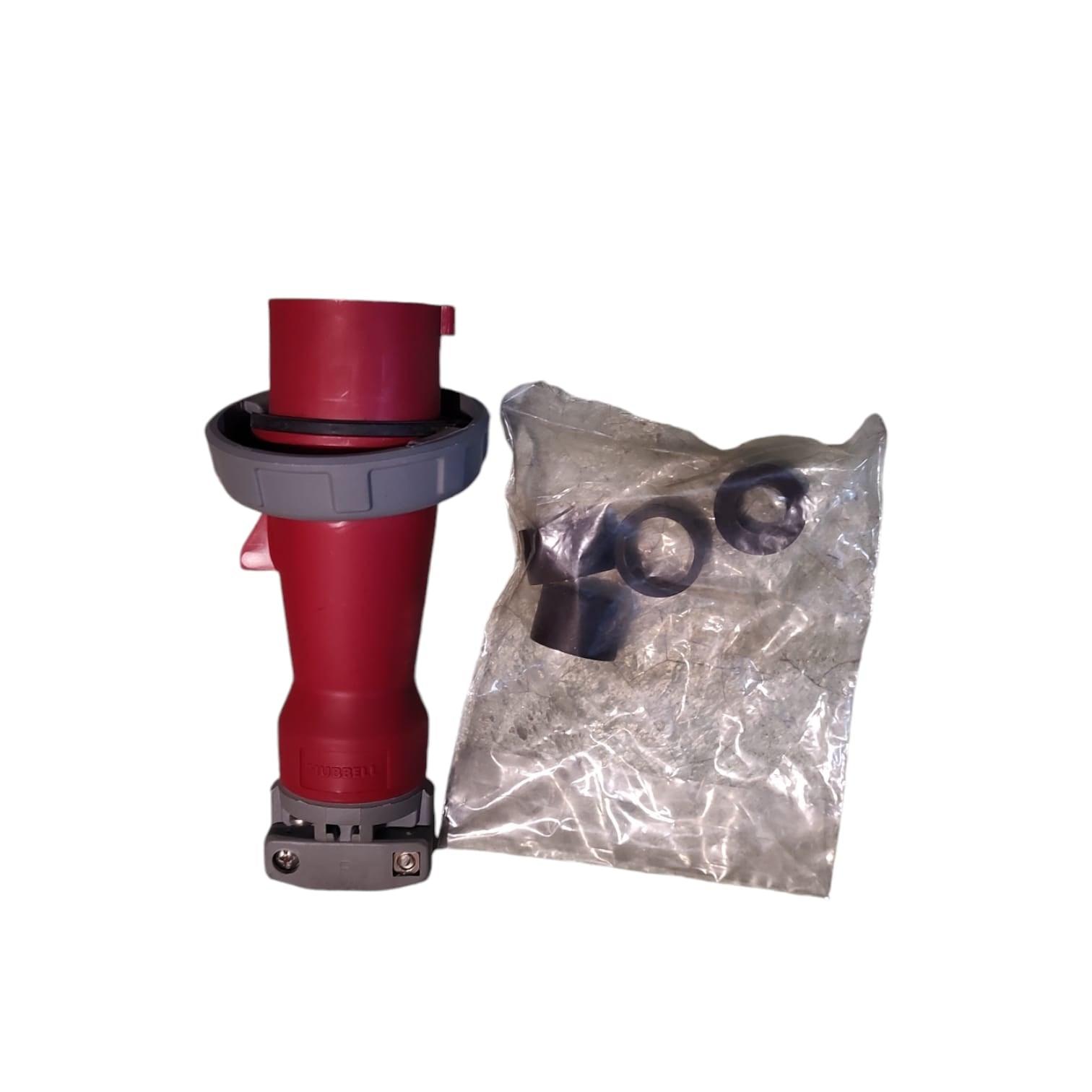 Hubbell 420P7W Enchufe de pin y manga