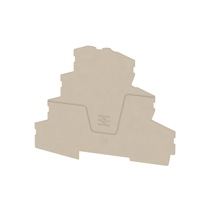 AEP MC 2.5 Tapa final beige para clema AMC 2.5