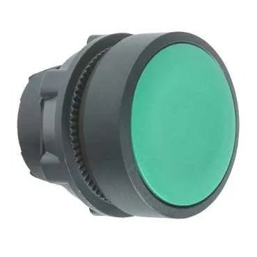 BOTON PULSADOR VERDE PLASTICO TD2