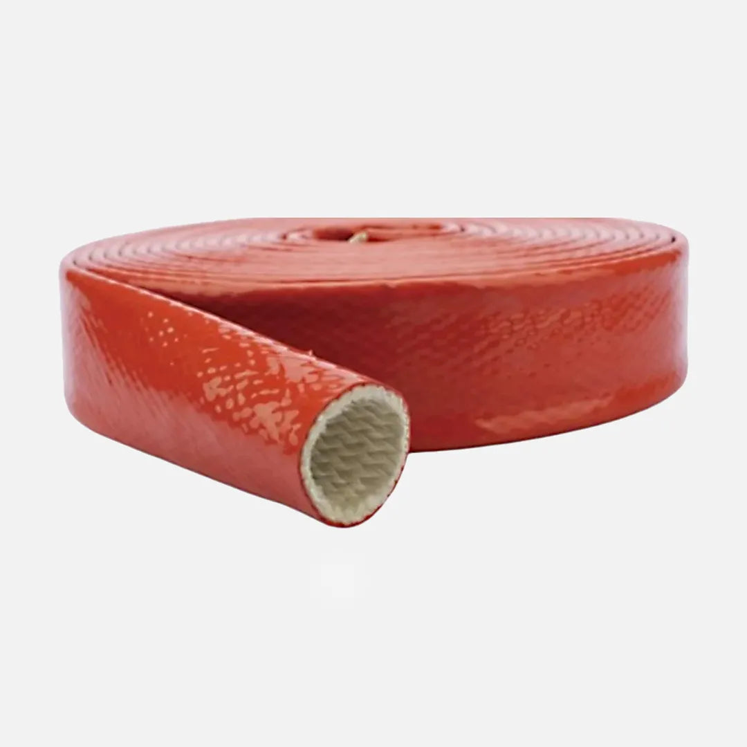 ESPAGUETTI FIBRA DE VIDRIO SILICONADO 13.0MM 220° CAFE