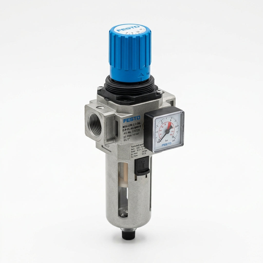 FESTO MS6-LFR-1/2-D6-E-P-VC-AG-BAR-B