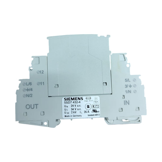 Siemens 5SD7 437-4 relé de sobrecarga