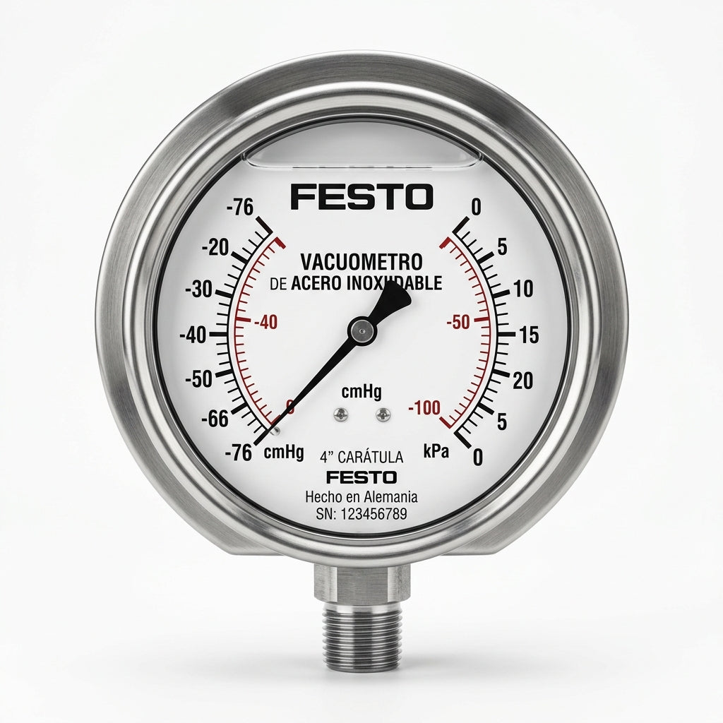 FESTO 0-76 cmhg carátula de 4”