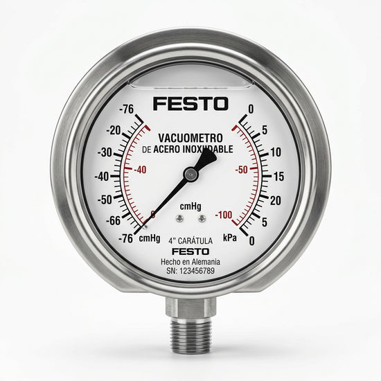 FESTO 0-76 cmhg carátula de 4”