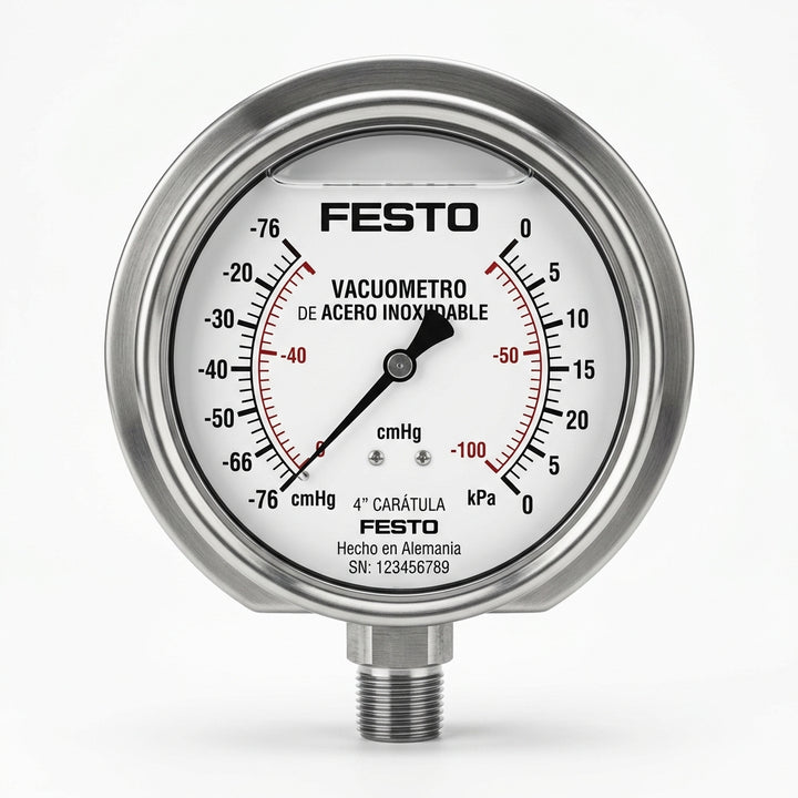 FESTO 0-76 cmhg carátula de 4”