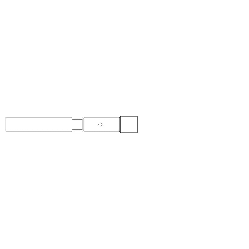 SAI-M23-KBC-1.00-1.5 Pin hembra de latón 1-1.5 mm² 18AWG