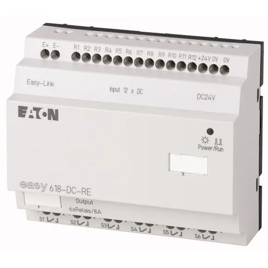EASY618-DC-RE EXPANSION 24VCD 12E 6S REL