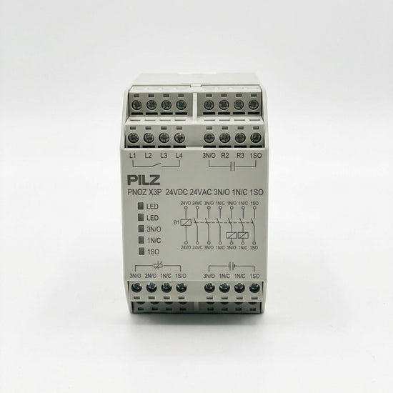 PILZ PNOZ X3P 24VDC 24VAC 3N/O 1N/C 1SO