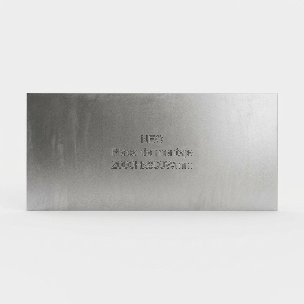 NEO Placa de montaje  2000Hx800Wmm