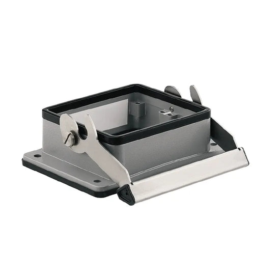 HDC 32B ALU Base abierta para insertos de 32P 1Gancho Grupo 10 IP65