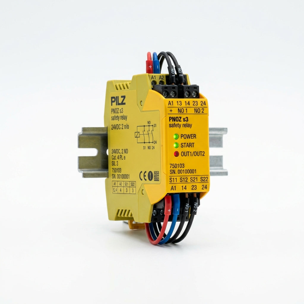PILZ PNOZ s3 24VDC 2 n/o