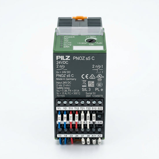 Pilz PNOZ s5 C 24VDC 2 n/o 2 n/o t