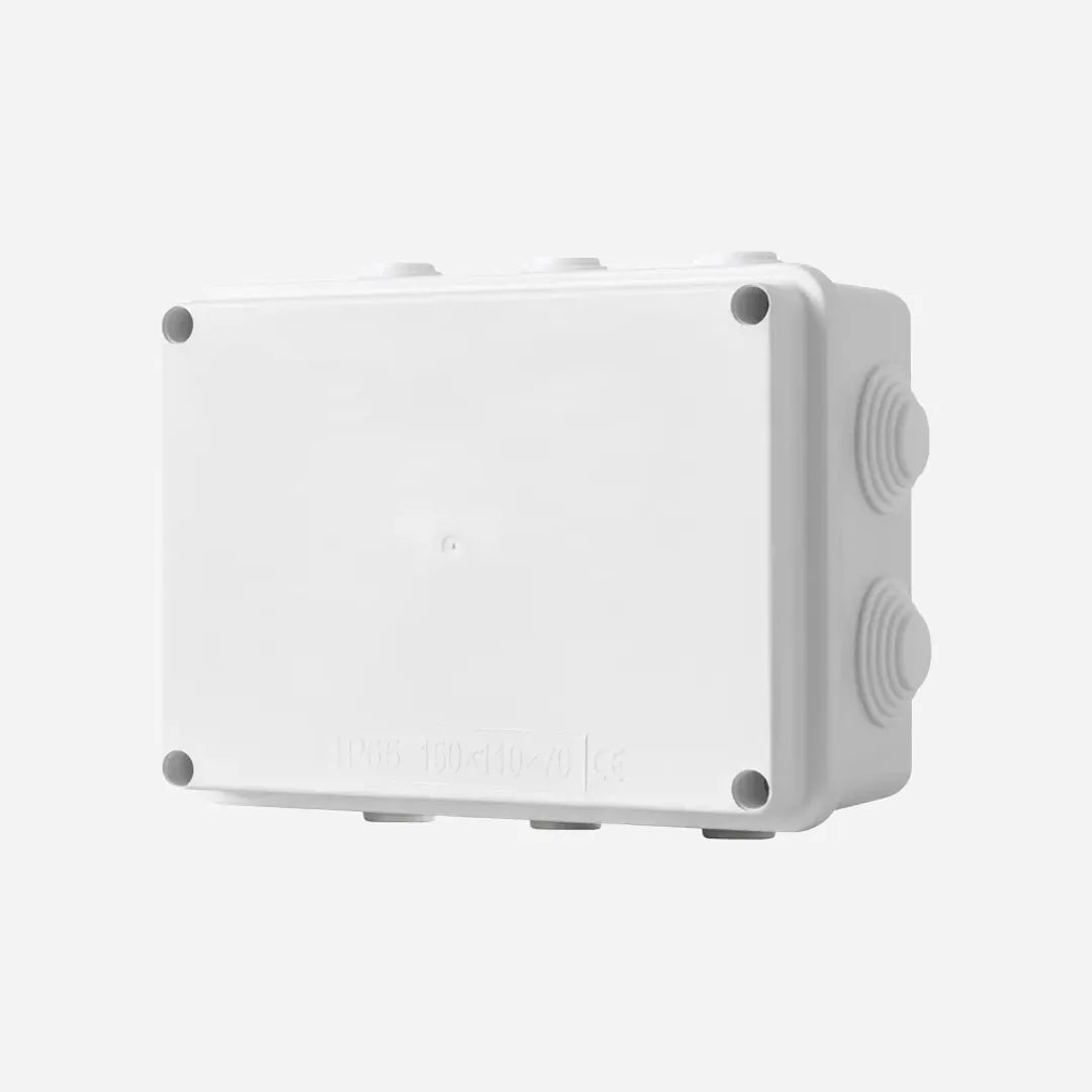 Caja estanca c/conos 10/28 150mmHX110mmWX70mmD Plastico ABS IP55