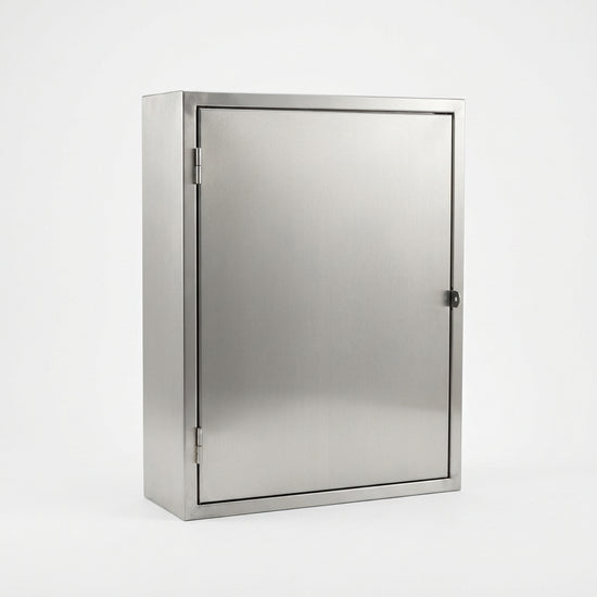 Gabinete mural de acero inoxidable AISI304 1P 800Hx600Wx210Dmm IP66 NEMA 4X