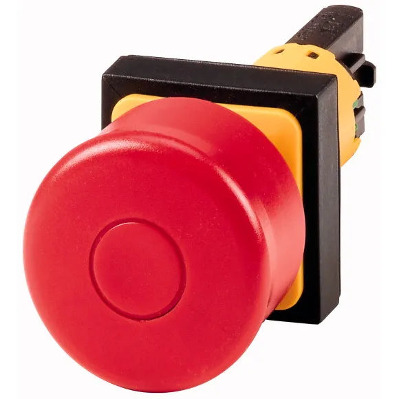 Q25PV Botón paro de emergencia 16mm Hongo 25X25mm Jalar P/Liberar