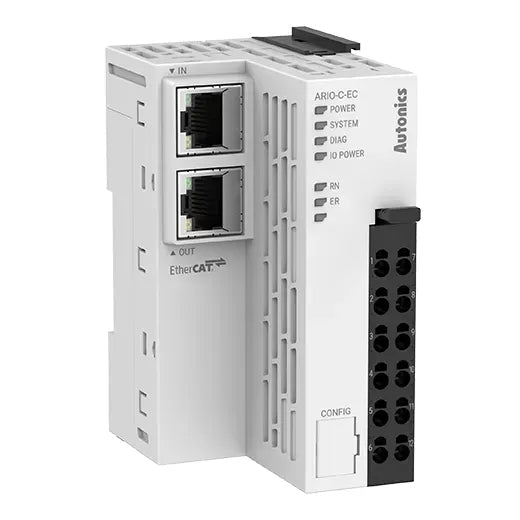 ARIO-C-EC Módulo de comunicación EtherCAT/IP 2xRJ45 4 Mbps 24VCD