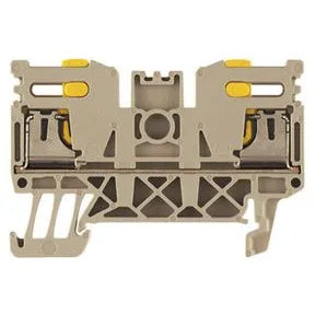 IDU 1.5 N Clema de paso en color beige 1.5mm² 26-16AWG 17.5A 500VCA