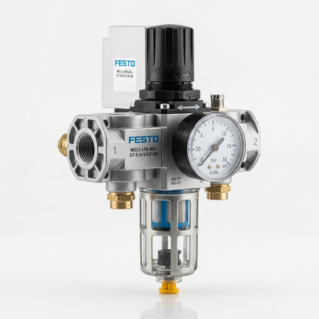 FESTO MS12-LFR-AGI-D7-E-U-V-LD-AS
