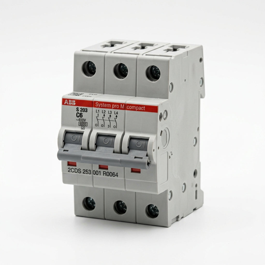 ABB	2CDS 253 001 R0064/S 203-C6 Interruptor termomagnético