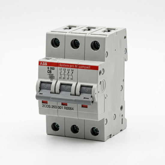 ABB	2CDS 253 001 R0064/S 203-C6 Interruptor termomagnético