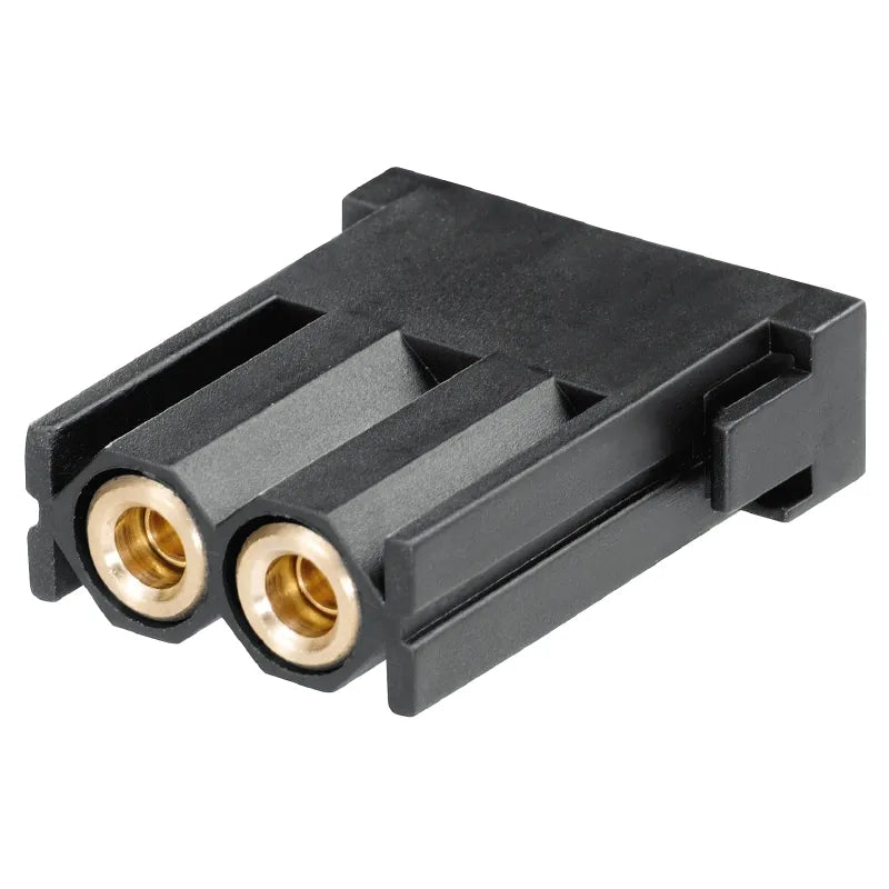 HDC-CM-2BPN4.0 Conector neumático hembra 2Polos Conexión 4mm por racor de empalm
