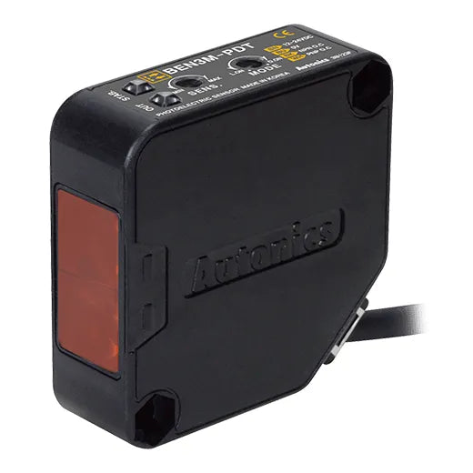 BEN3M-PDT Sensor fotoeléctrico Retroreflectivo polarizado 3m 24VCD NPN/PNP