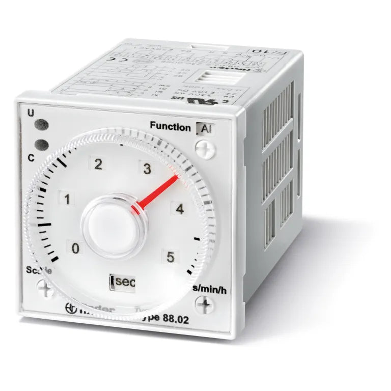 Temporizador multifunción undecal 24-230VAC/DC 2NA2NC 8A 250V