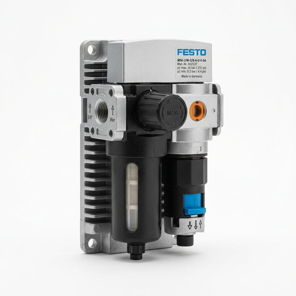 FESTO MS6-LFM-3/8-A-U-V-DA