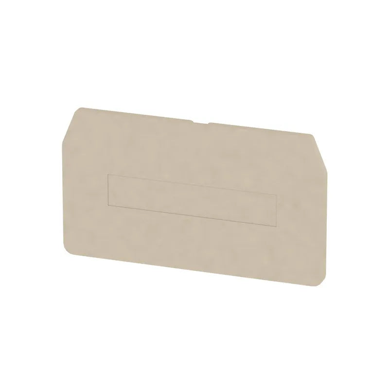 ZAP/TW 4 Tapa final beige para clema ZDU/ZPE 4