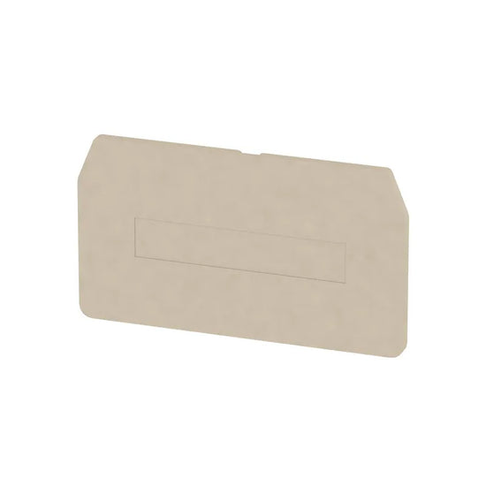 ZAP/TW 4 Tapa final beige para clema ZDU/ZPE 4