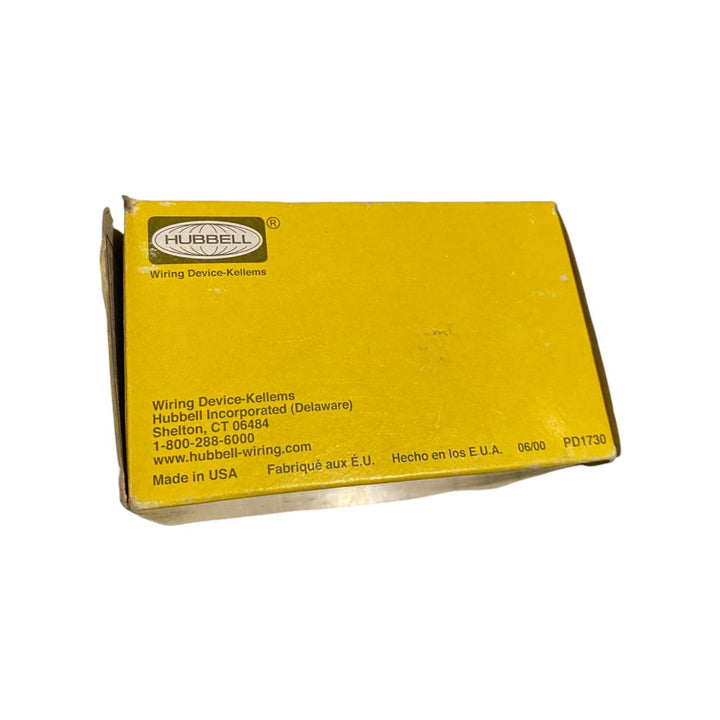 Hubbell HBL2421 enchufe de bloqueo