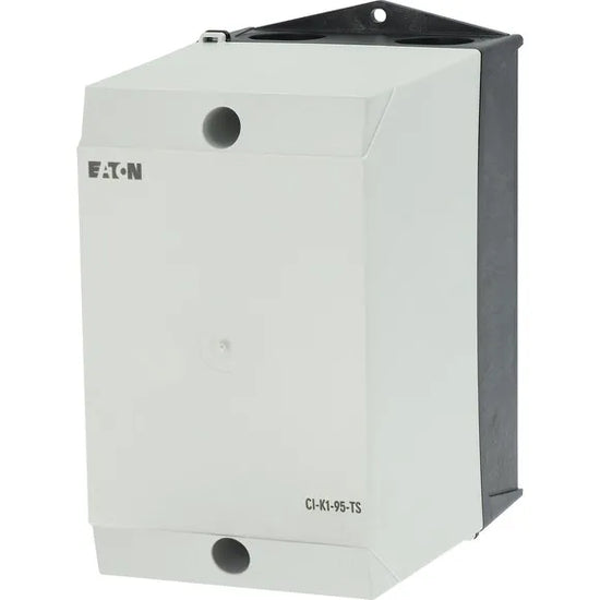 CI-K1-95-TS Caja aislada con riel de montaje 120Hx80Wx95D Montaje panel IP65