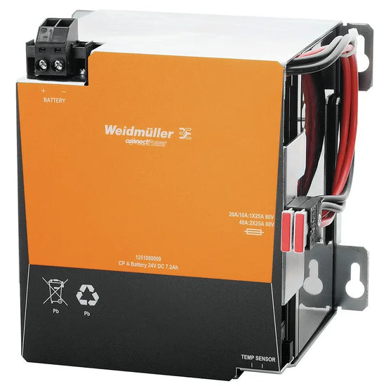 CP A BATTERY 24V DC7.2AH Batería para UPS 24VCD 1,08A 7,2Ah